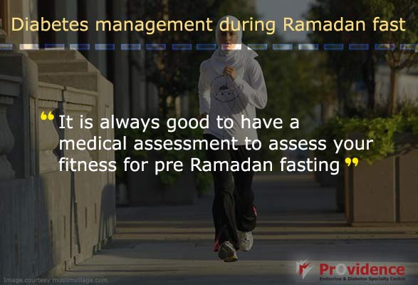 Get medical assessment before Ramadan Fasting