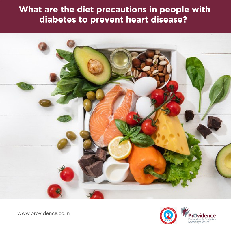 diet precautions in people with diabetes to prevent heart disease