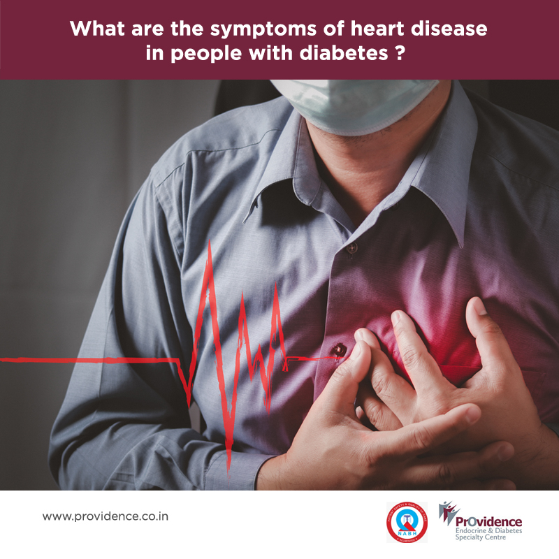 symptoms of heart disease in people with diabetes