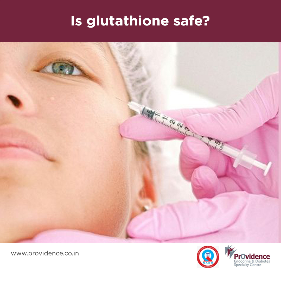 Glutathione supplements showing safety concerns, side effects, and differences between oral, topical, and IV forms.